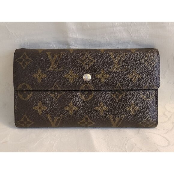 Louis Vuitton Monogram International Long Wallet Authenticated New w/o Box
